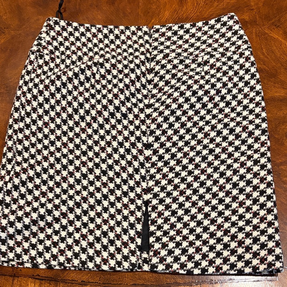 ANTONIO MELANI Houndstooth Pencil Skirt - Picture 3 of 4